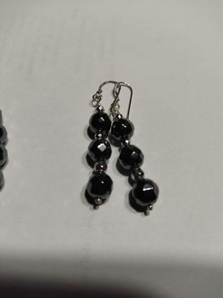 COLLAR HEMATITES FACETADO