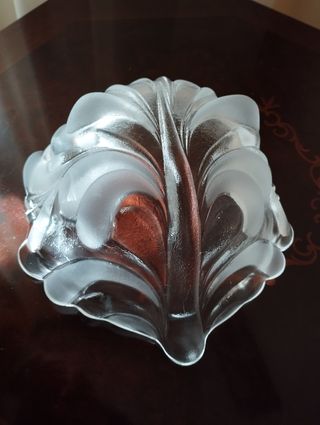 Frutero o centro de cristal