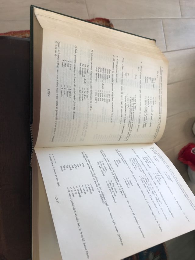 DIZIONARIO INGLESE ITALIANO - ITALIANO INGLESE