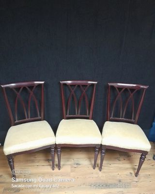 Lote 3 sillas vintage