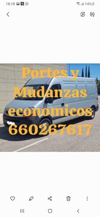 Portes mudanzas y vaciamos económicos