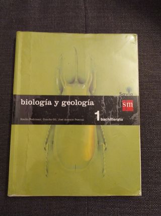 Biología y geología SM 1 Bachillerato