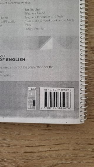 Student's book Oxford  1°Bach