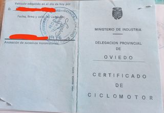 Ciclomotor PUCH X30 de 1976