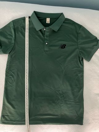 Polo verde militare New Balance