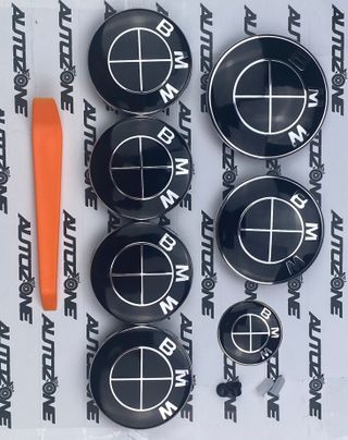 Pack emblemas BMW Negros para Serie 3 E90