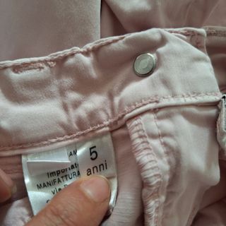 Pantaloni rosa bimba