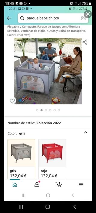 PARQUE INFANTIL, MARCA CHICCO