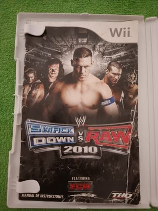 🇪🇦 Juego wii y wiiU Smack Down VS Raw 2010