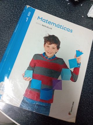 Libro Matemáticas 1eso