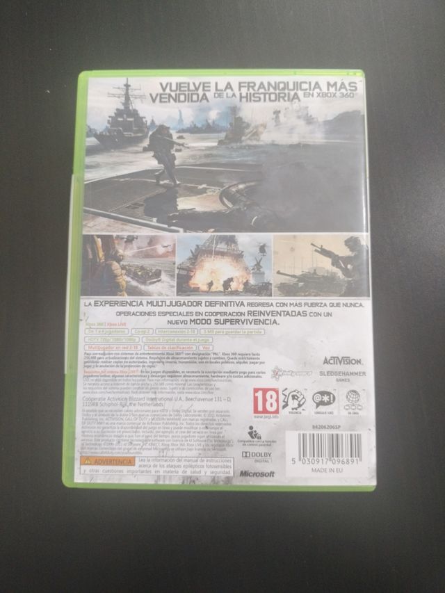 Call of duty modern warfare 3 Xbox 360