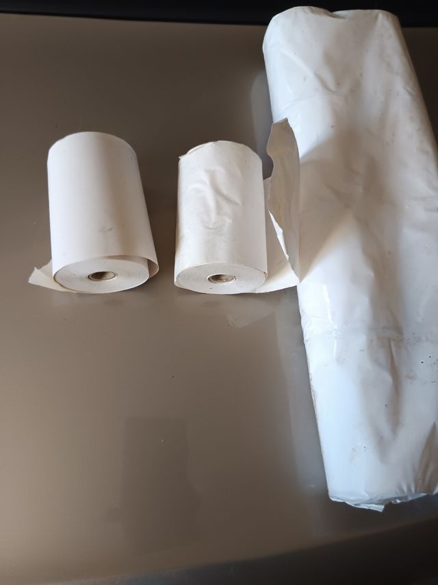 Papel para maquina expendedora