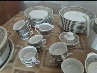 Vajilla pontesa de porcelana