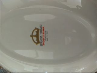 Vajilla pontesa de porcelana