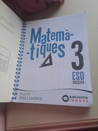 Libro matemáticas 