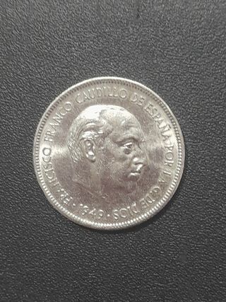 5 Pesetas 1949