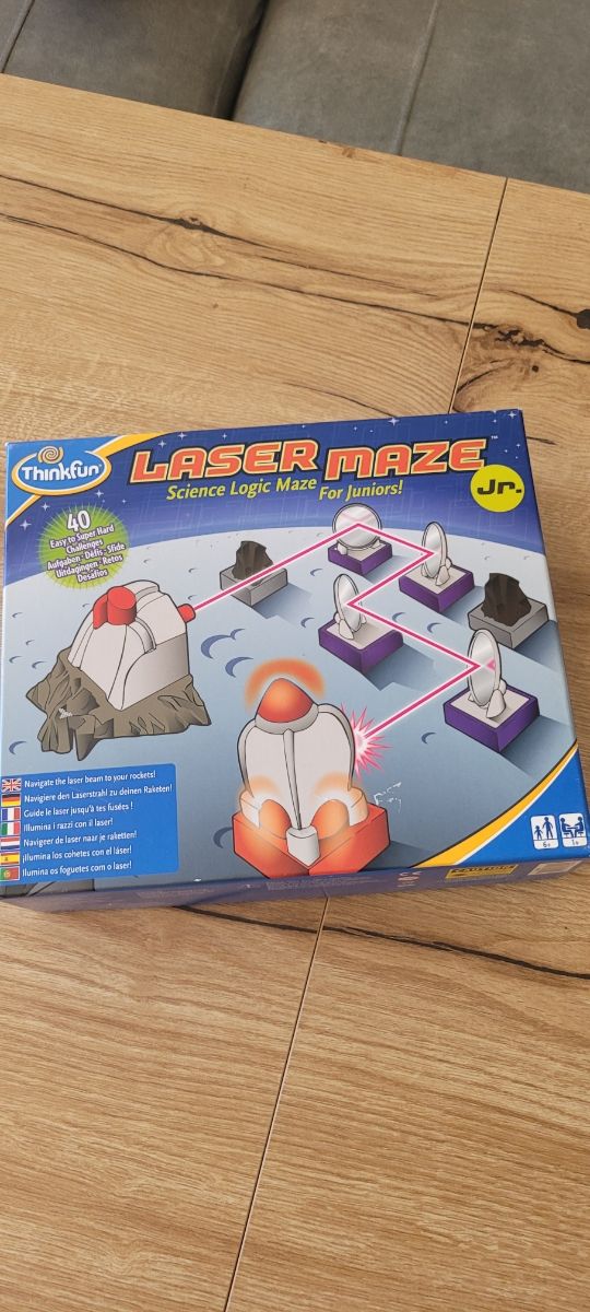 Juego de lógica Láser Maze. STEAM