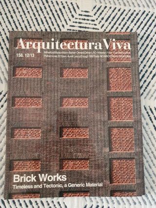 Lote de Revistas Arquitectura Viva. Nuevas.