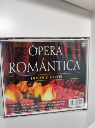 CD de música ópera romántica