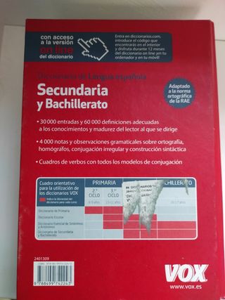 Diccionario Anaya Vox Secundaria & Bach