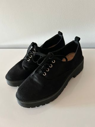 Zapatos de terciopelo