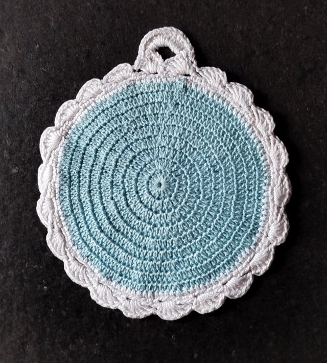 Set 3 agarraderas  de ganchillo