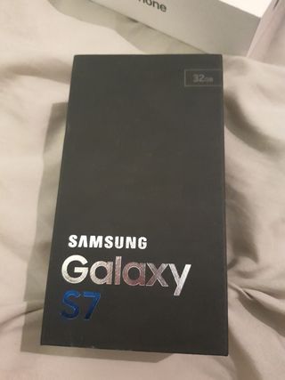 Caja Samsung galaxy s7