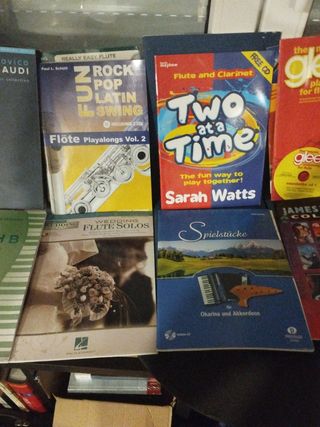 Playalongs flauta travesera partituras