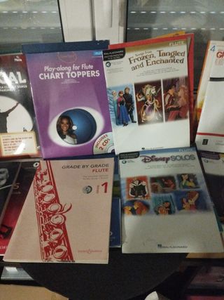 Playalongs flauta travesera partituras