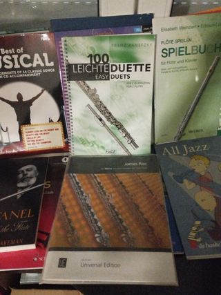 Playalongs flauta travesera partituras