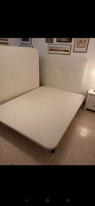 BASE TAPIZADA IKEA DE 135X190