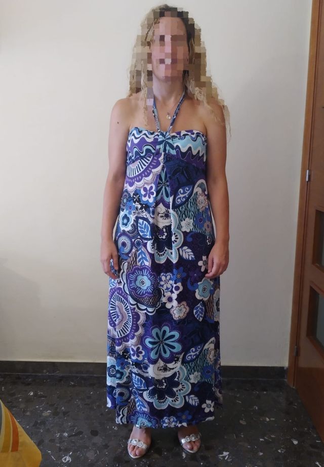 Vestido mujer estampado
