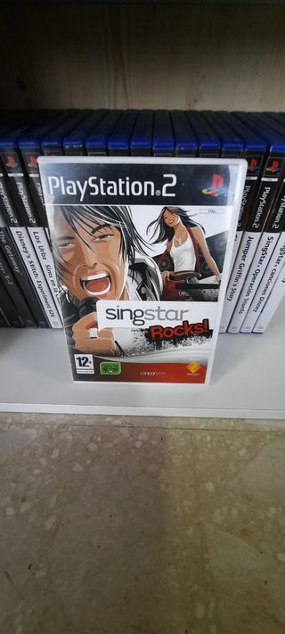 Juego Singstar Rocks! ps2