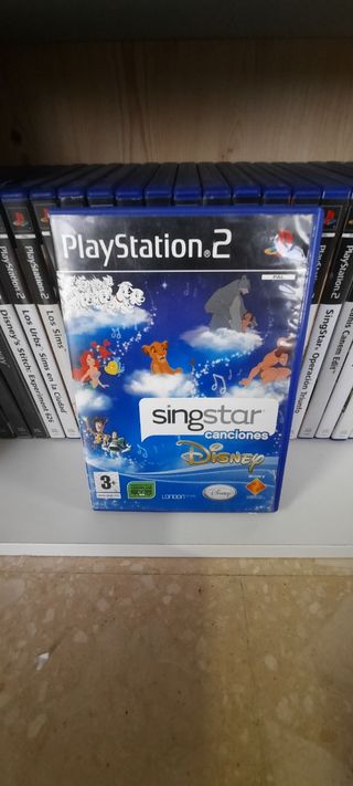Juego Singstar Disney ps2