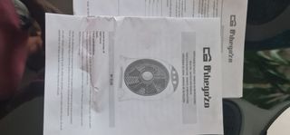 Ventilador Orbegozo