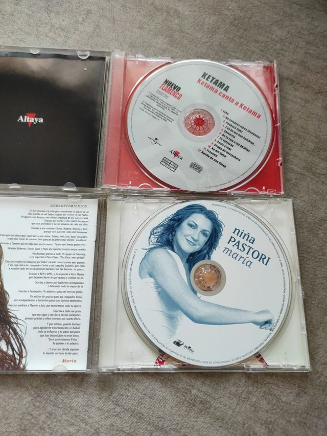 2 cds Ketama y Niña Pastori