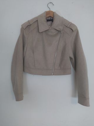 Cazadora Biker Zara 