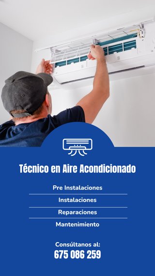 Instalación o reparación de aires acondicionados