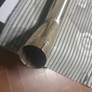 Marmitta artigianale non omologata x Hornet 900