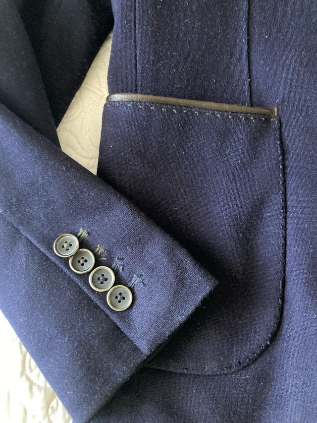 Americana azul marino