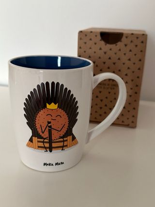 Taza Maku Mura Viernes is coming juego de tronos