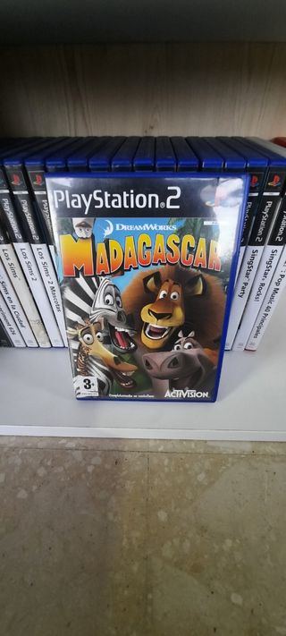 Videojuego Madagascar ps2