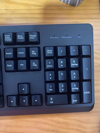 Teclado y raton inalambrico