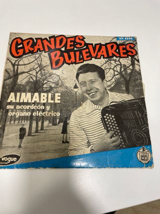Vinilo Aimable y su acordeon