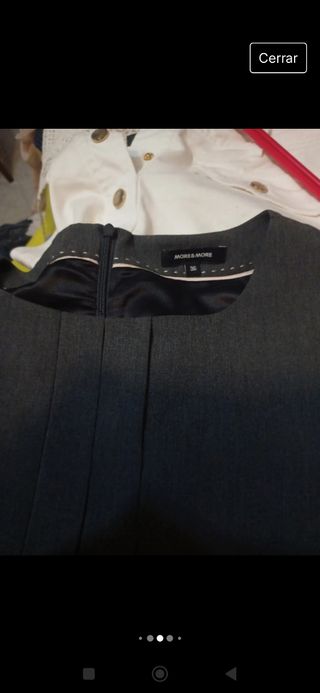 Vestido o falda pichi gris otoño invierno