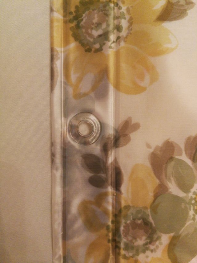 Cortina de baño impermeable