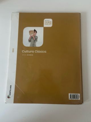 Libro cultura clásica 2ºESO