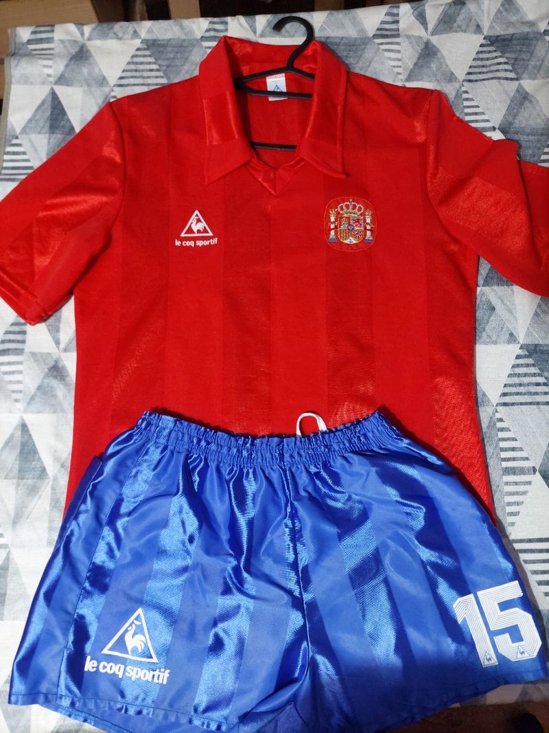 CAMISETA ESPAÑA 1984 LE COQ SPORTIF de segunda mano por 427,45 EUR