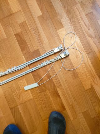 Rieles cortinas extensible