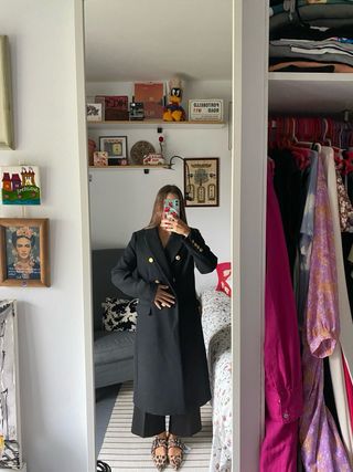 Abrigo de lana